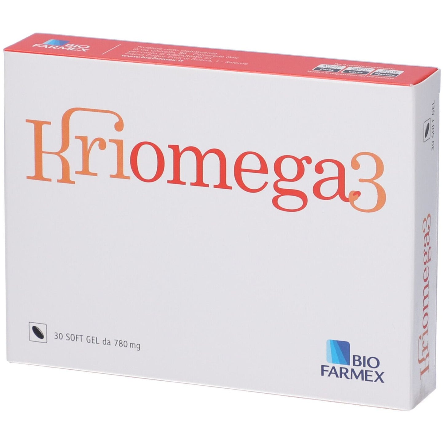 930984695 - KRIOMEGA 3 30CPS SOFTGEL