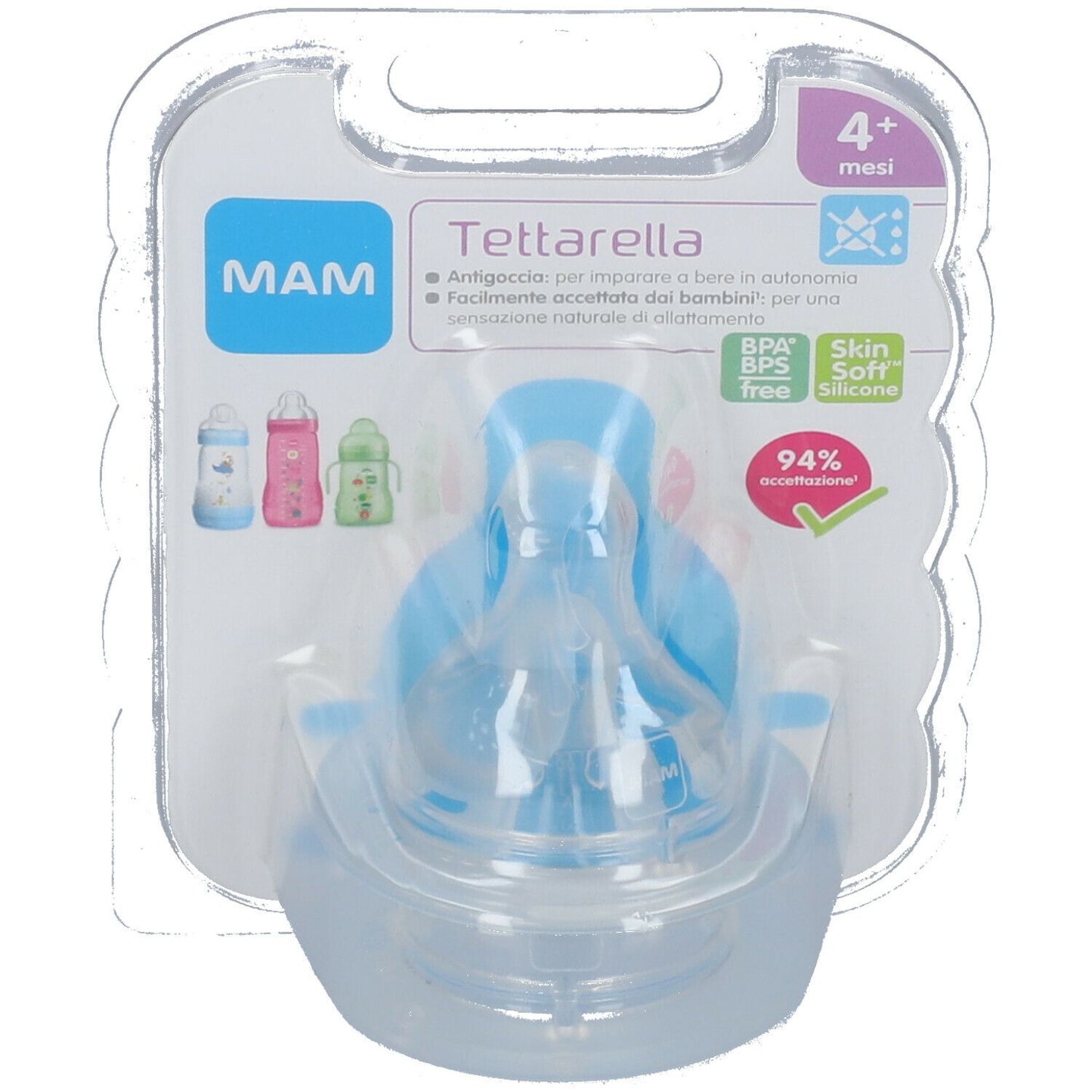 931391078 - MAM TEAT 2PZ TETT 3 ANTIGOCCIA