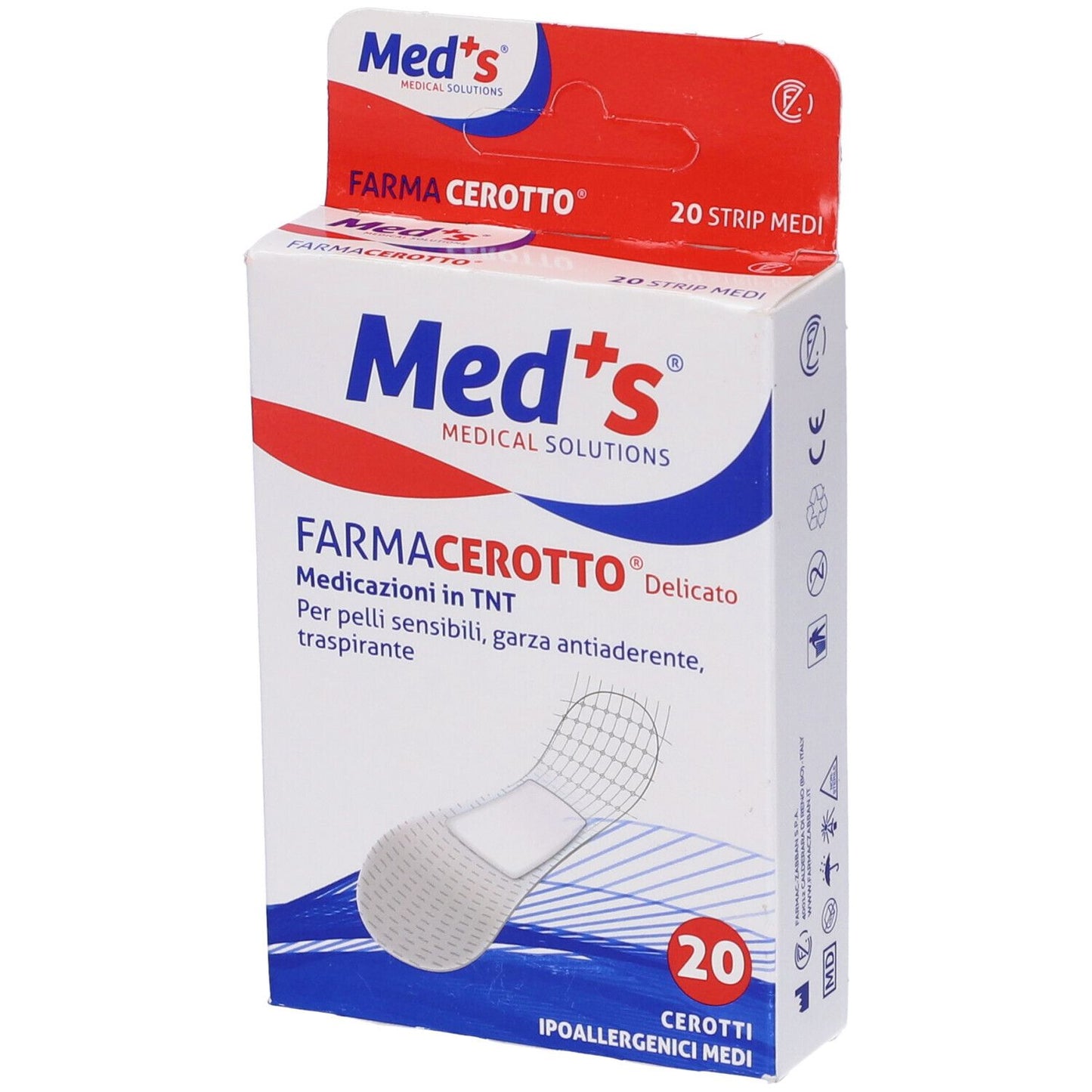 MEDS STRIPS CER TNT MEDIO 20PZ