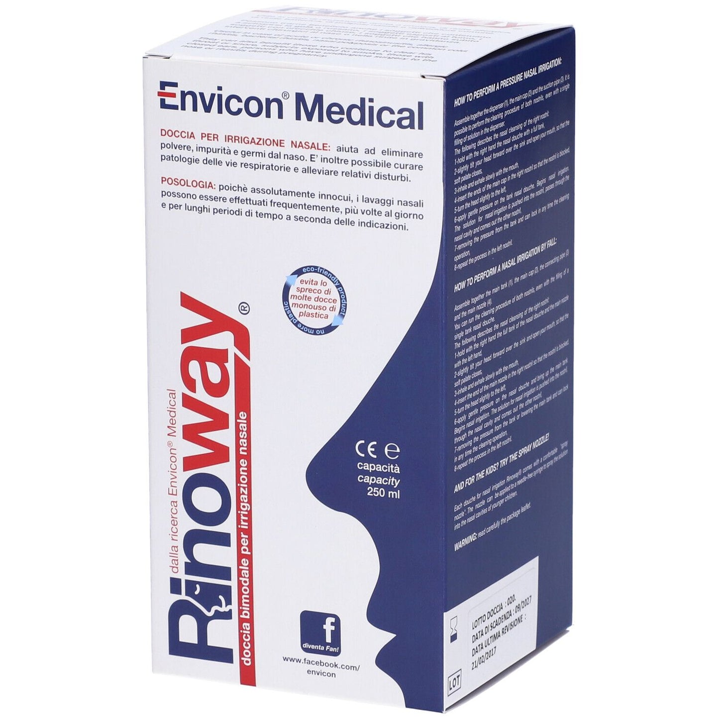 RINOWAY Doccia Irrigazione Nasale