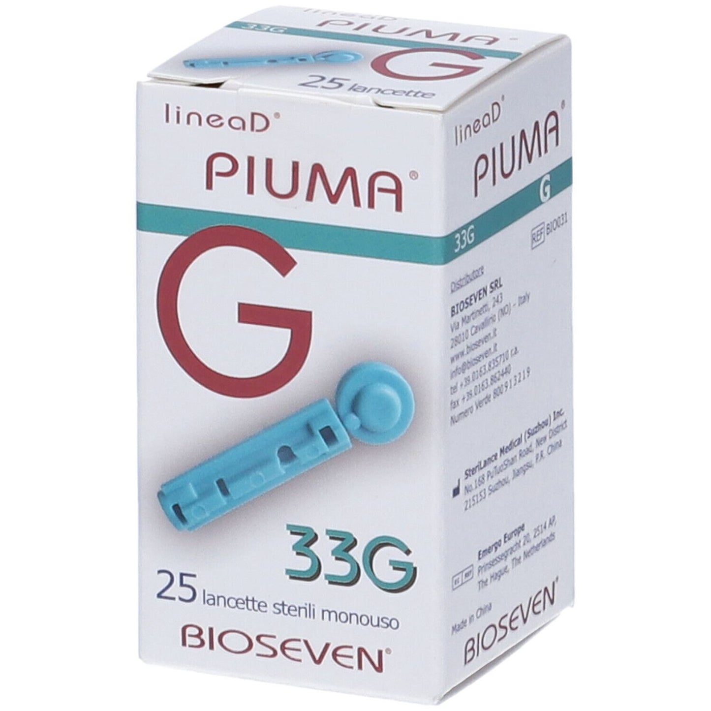 LINEA D PIUMA LANC G33 25PZ