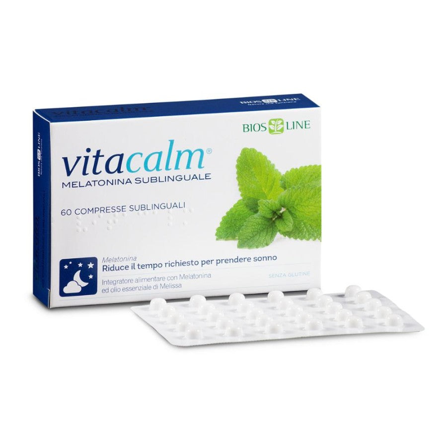 VITACALM MELATONINA 60CPR SUBL