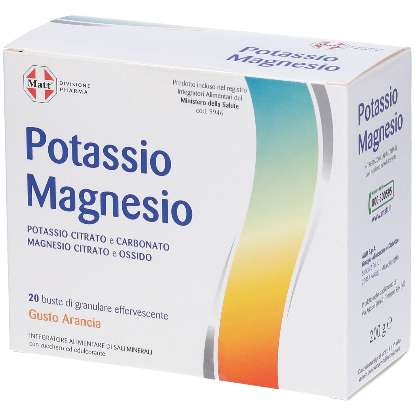 MATT PHARMA K/MG 20 Buste