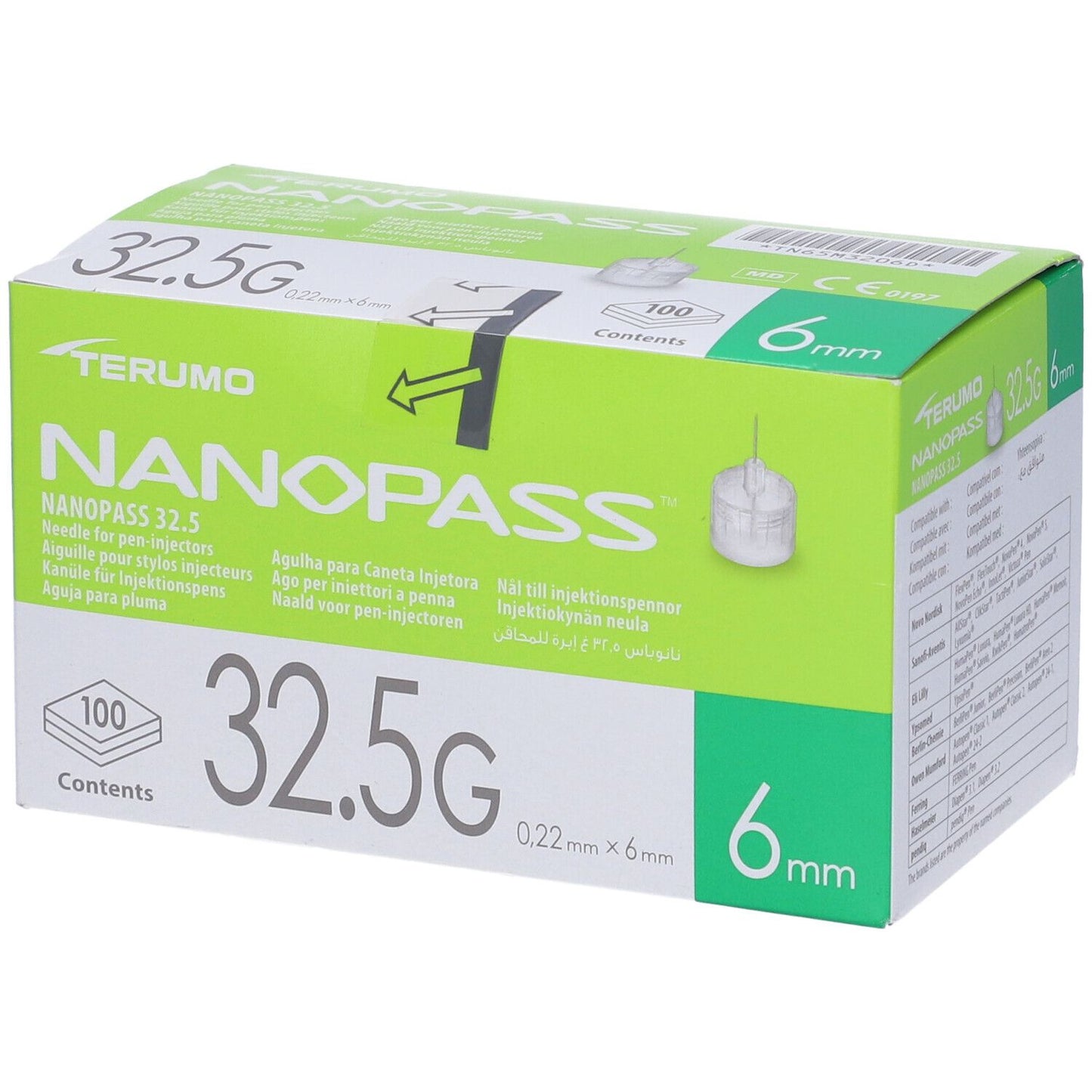 AGO NANOPASS G32,5 6MM 100PZ