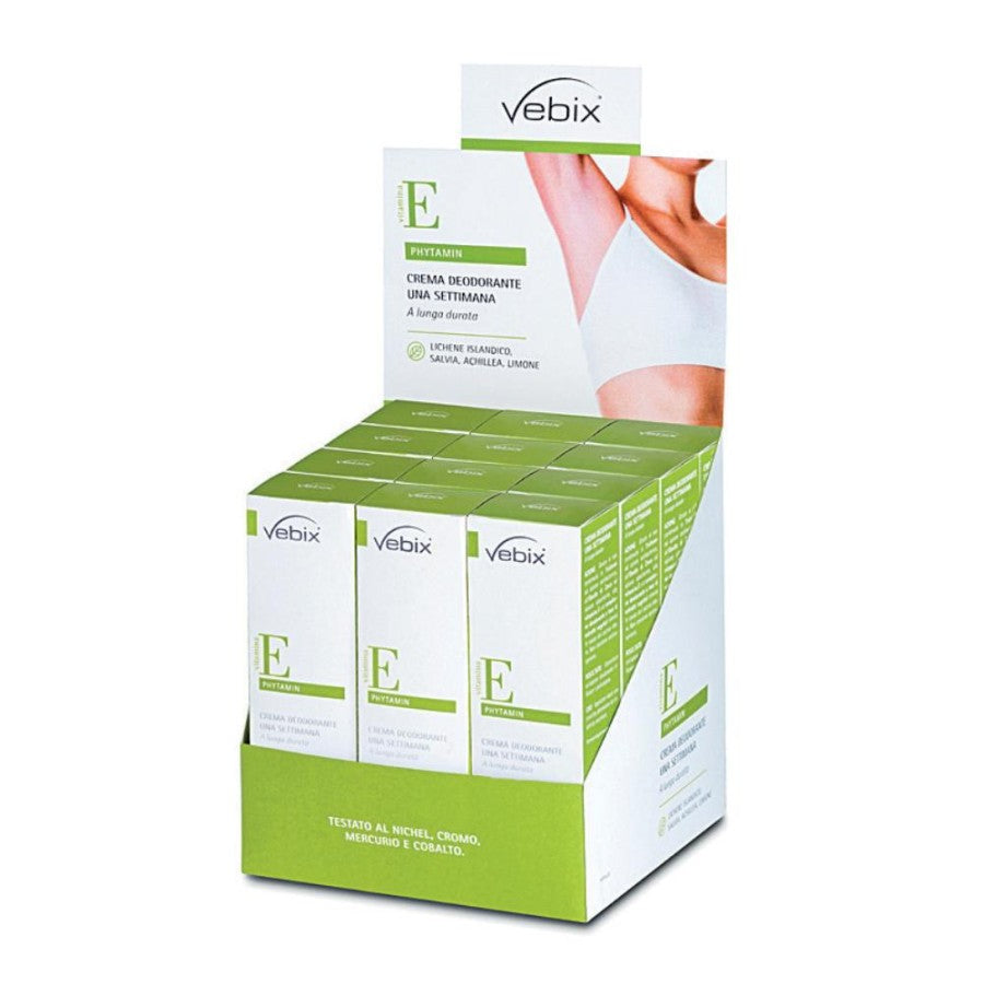 VEBIX PHYTAMIN Crema Deodorante 1 Sett.