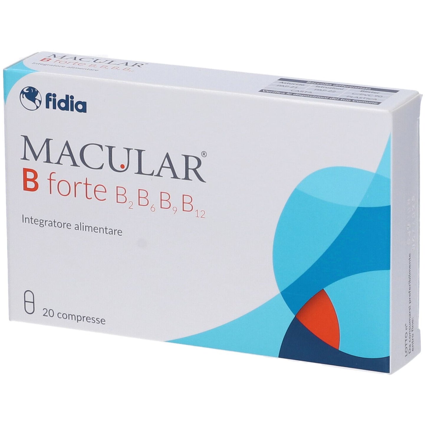 938796733 - MACULAR B FORTE 20CPR