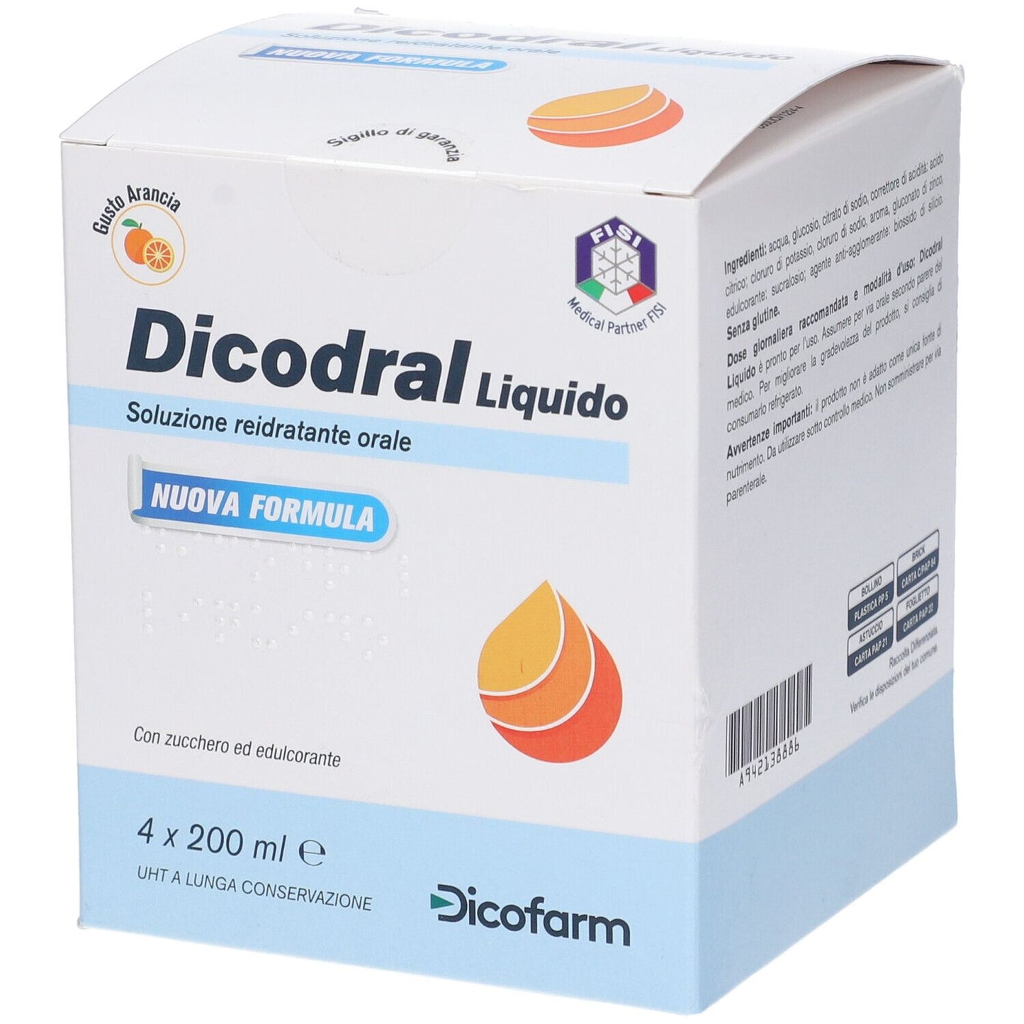 942138886 - DICODRAL LIQUIDO 4X200ML