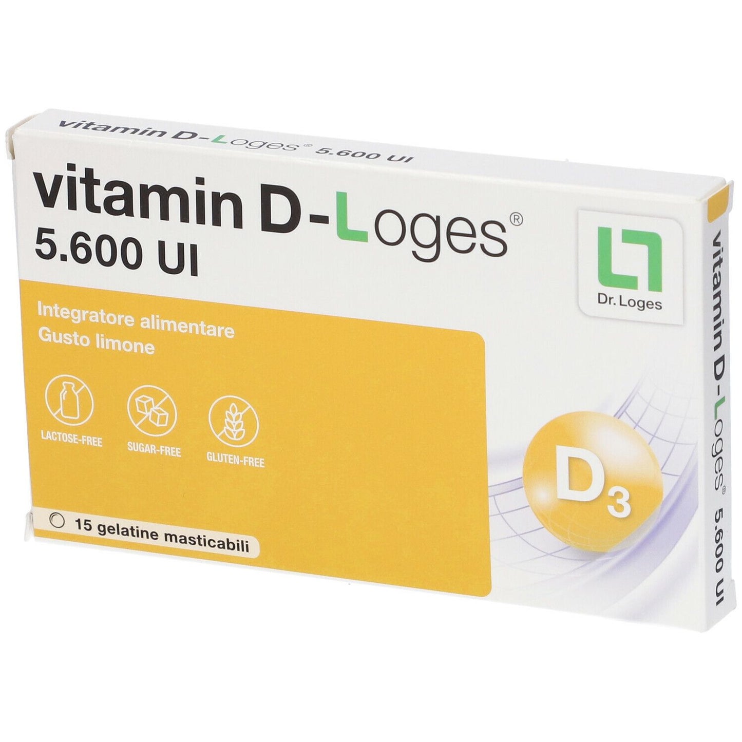 942304181 - VITAMIN D-LOGES 15GEL-TABS