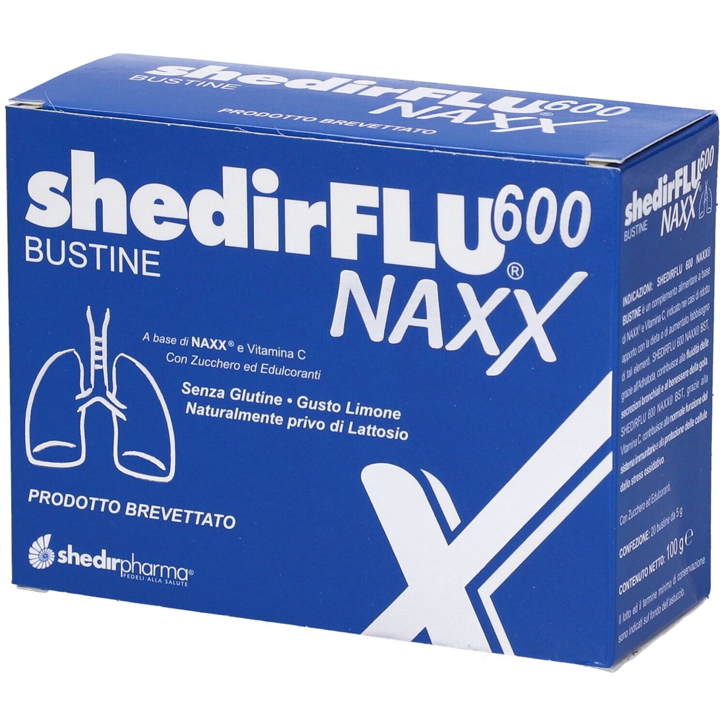 942456043 - SHEDIRFLU 600 NAXX 20BUST