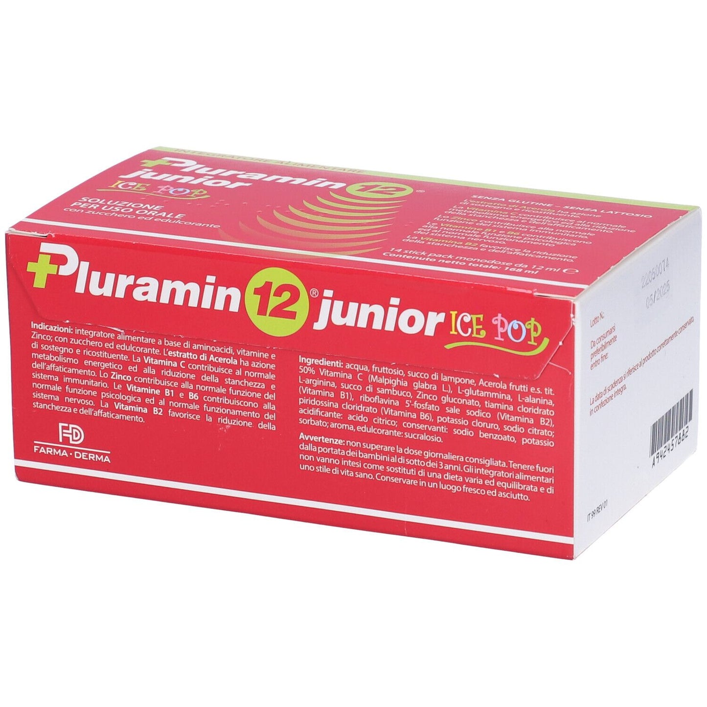PLURAMIN 12 JUNIOR 14STICK PACK