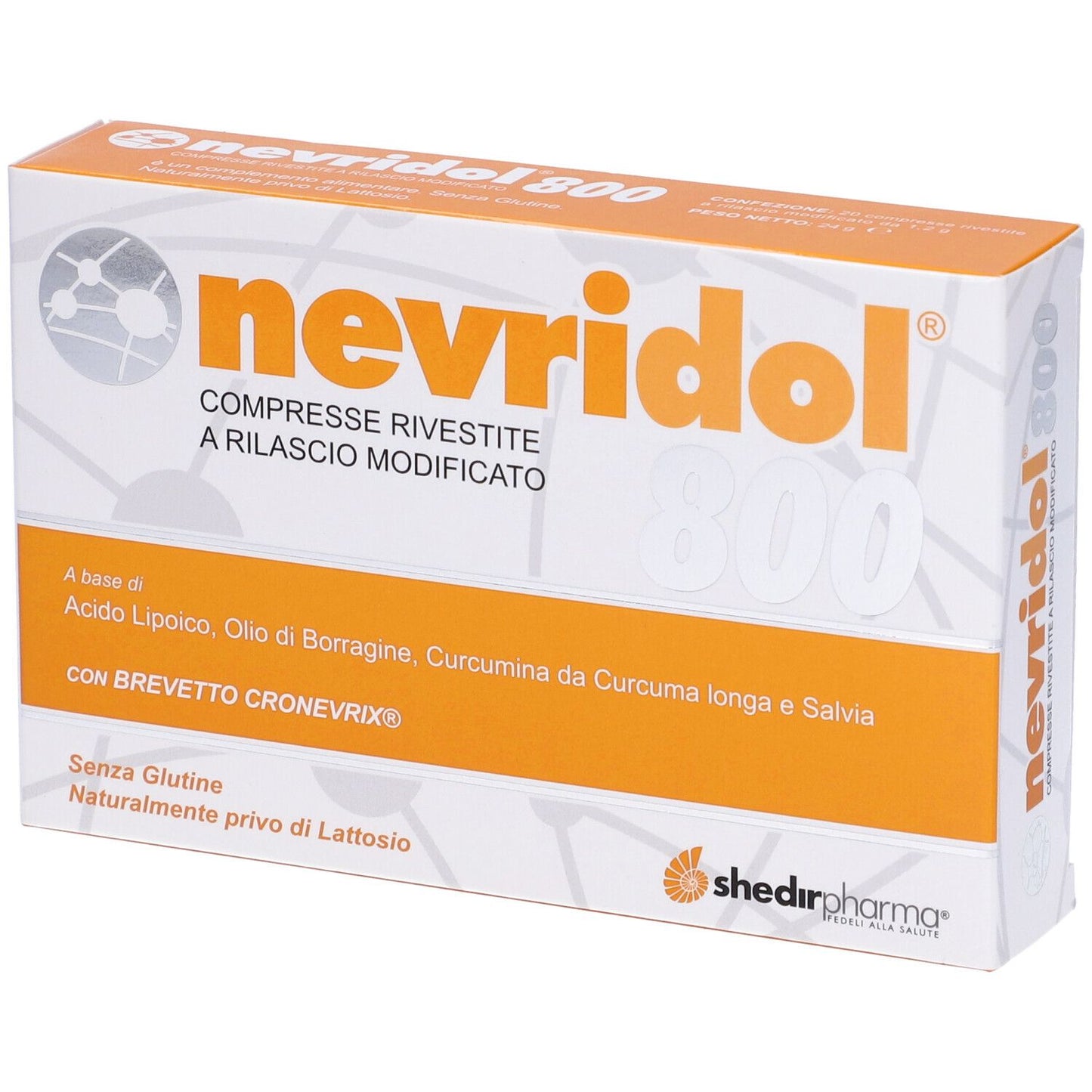 942873504 - NEVRIDOL 800 20CPR