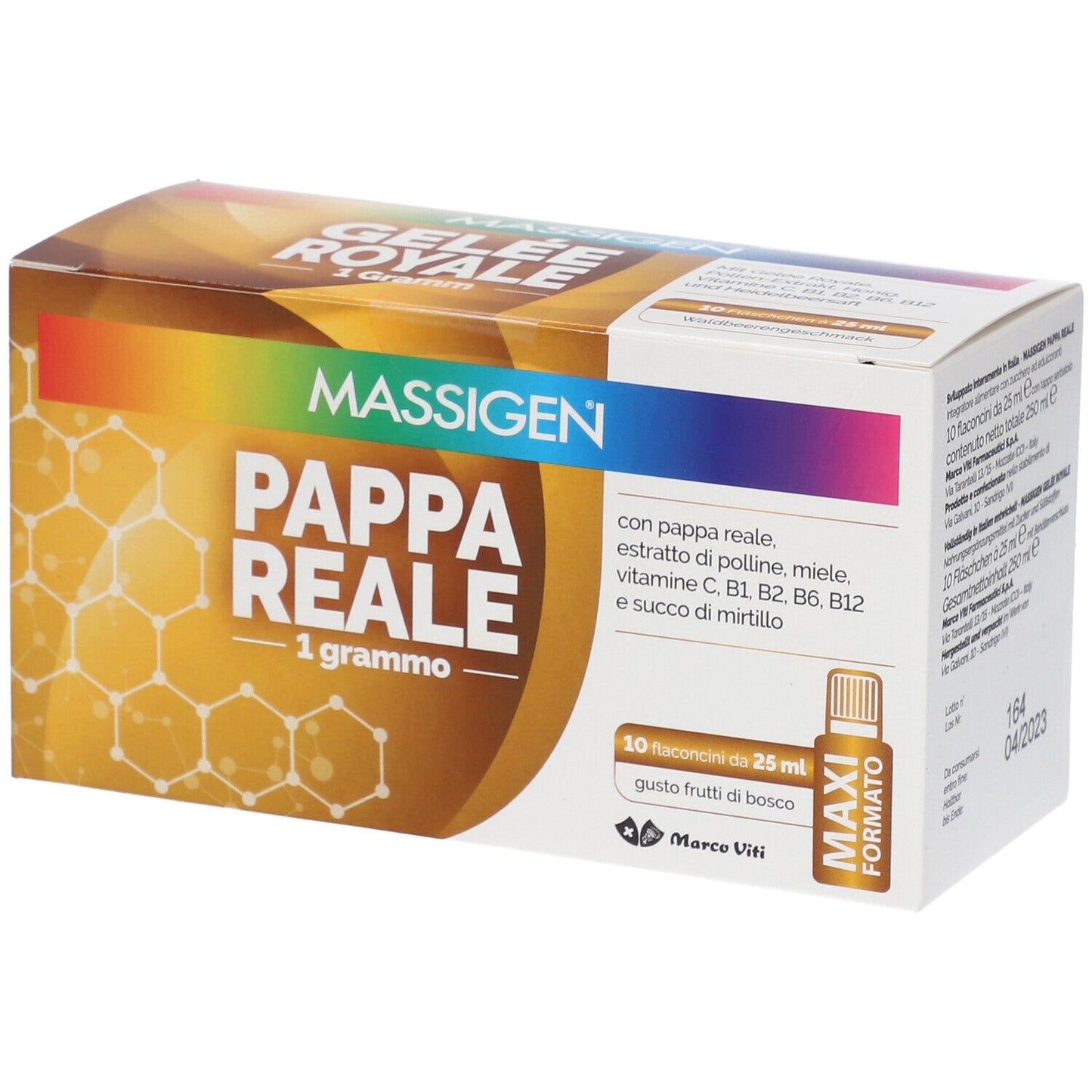 943295067 - MASSIGEN PAPPA REALE 10FL 25ML