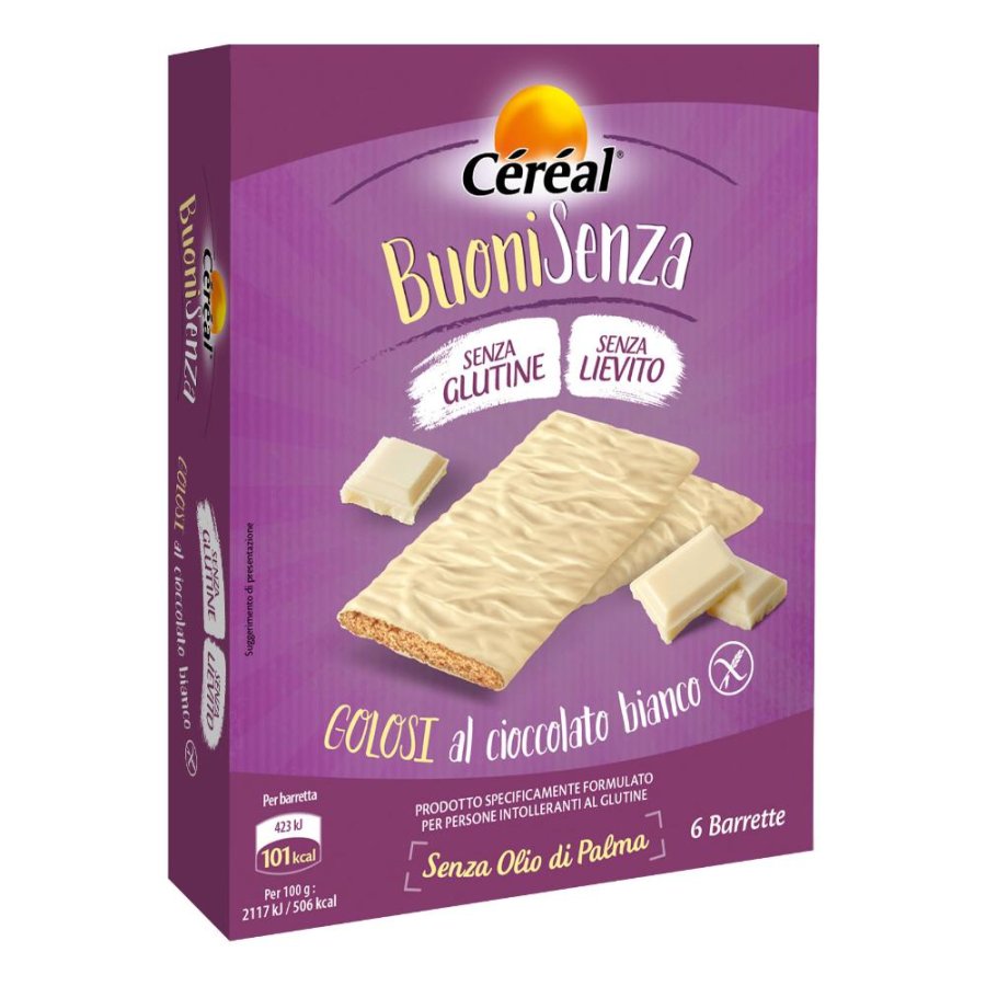 CEREAL BuoniSenza Golosi Cioccolato Bianco 120g