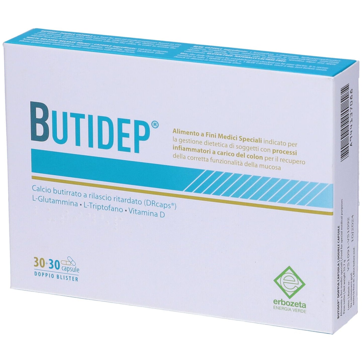 944137088 - BUTIDEP DOPPIA CAPSULA30 30CPS