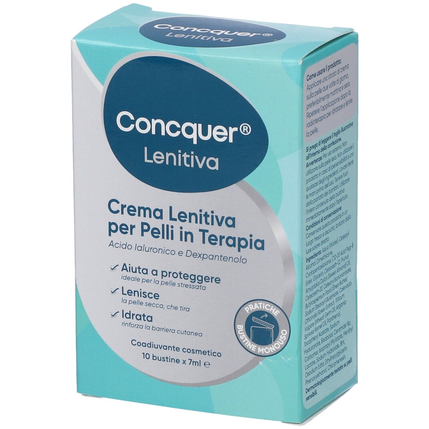 CONCQUER CREMA LENITIVA 10X7ML