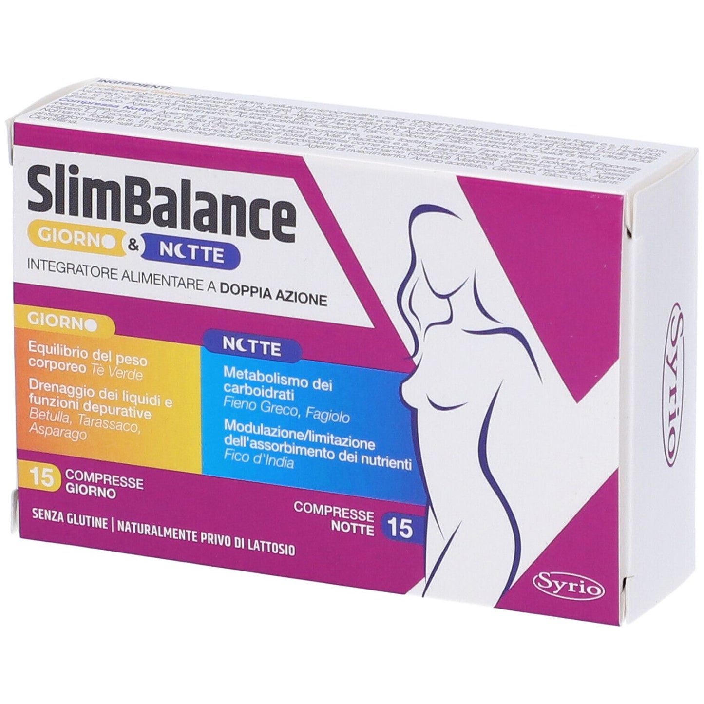 SLIM BALANCE GIORNO NOTTE 30CPR