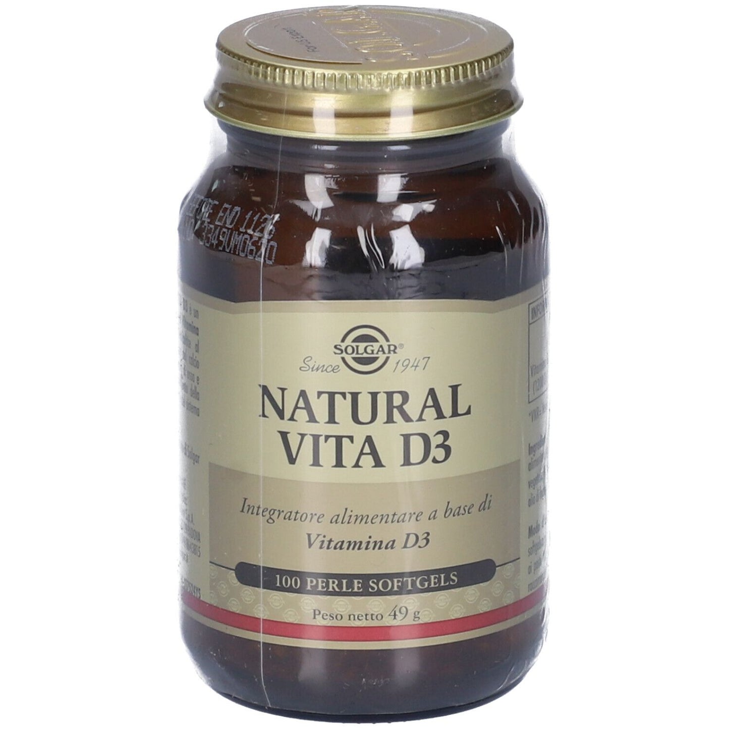 946449954 - NATURAL VITA D3 100PRL N/F
