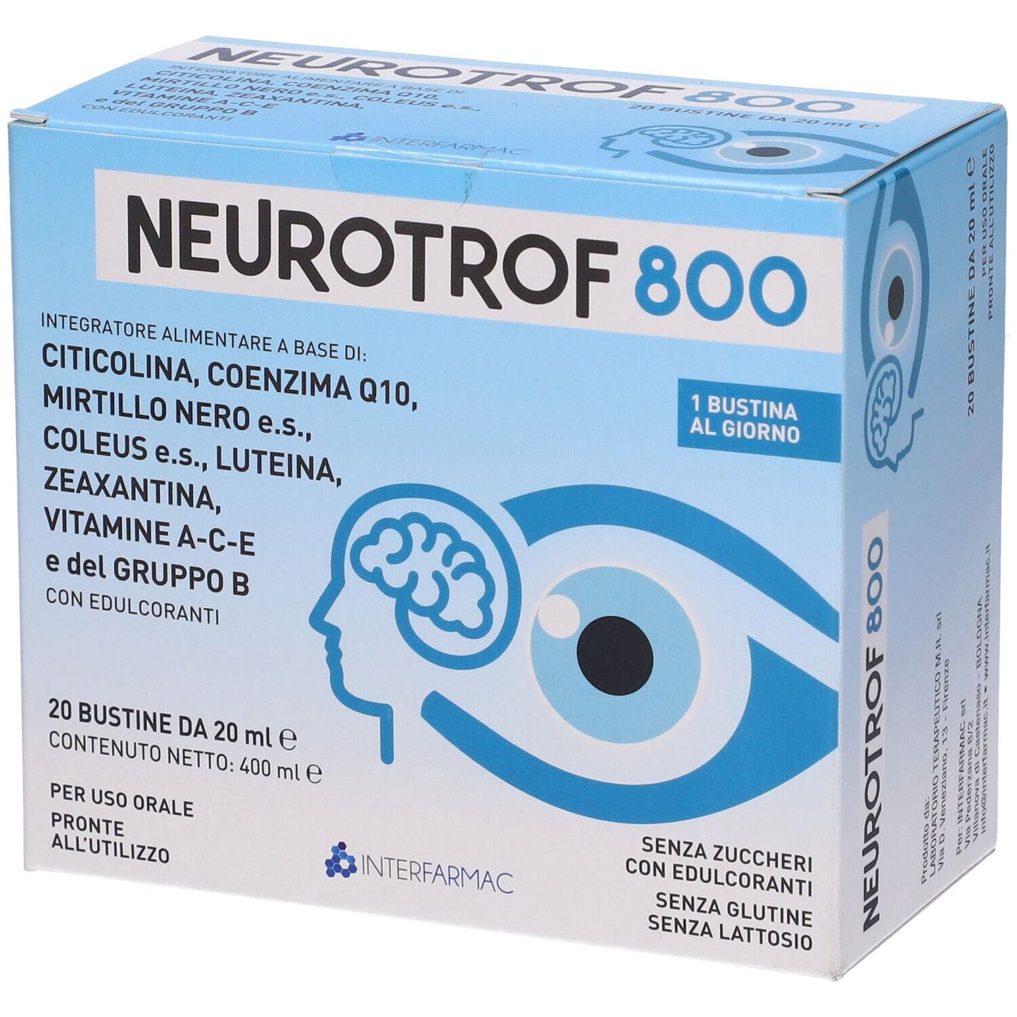 947255168 - NEUROTROF 800 20BUST