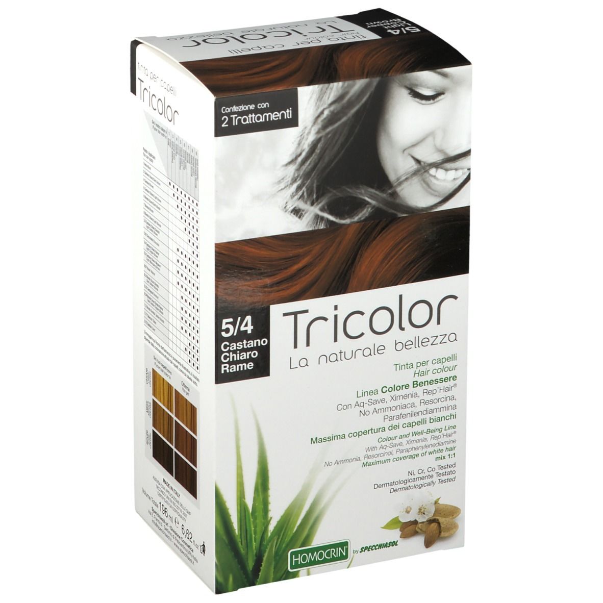 TRICOLOR 5,4 CASTANO CHI RAME