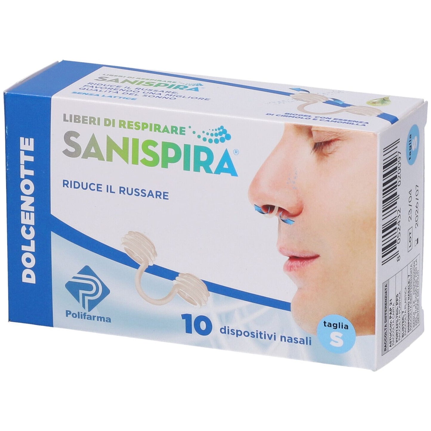 SANISPIRA Dolce Notte S 10pz