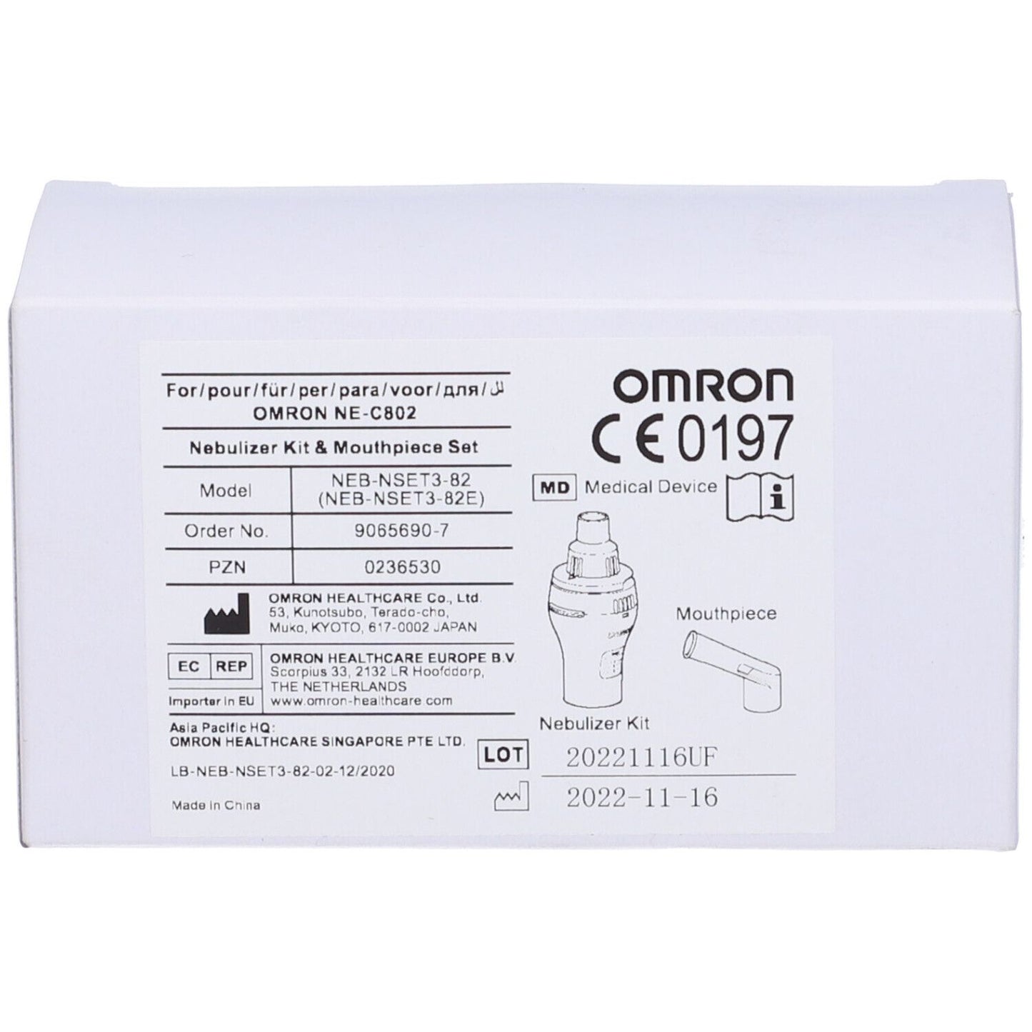 OMRON KIT NEBUL COMP AIR C802
