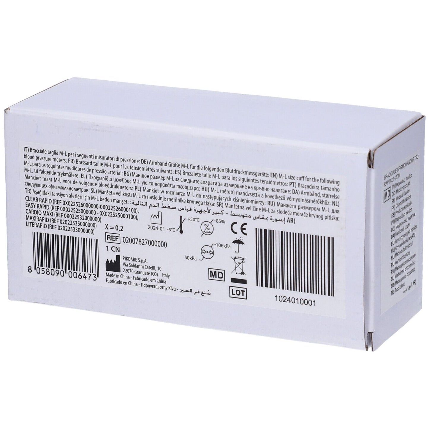 970448890 - PIC BRACCIALE MISUR PRES 22-42