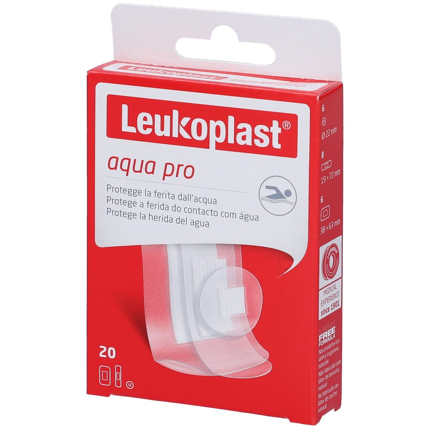 970487132 - LEUKOPLAST AQUAPRO 20PZ ASSORT