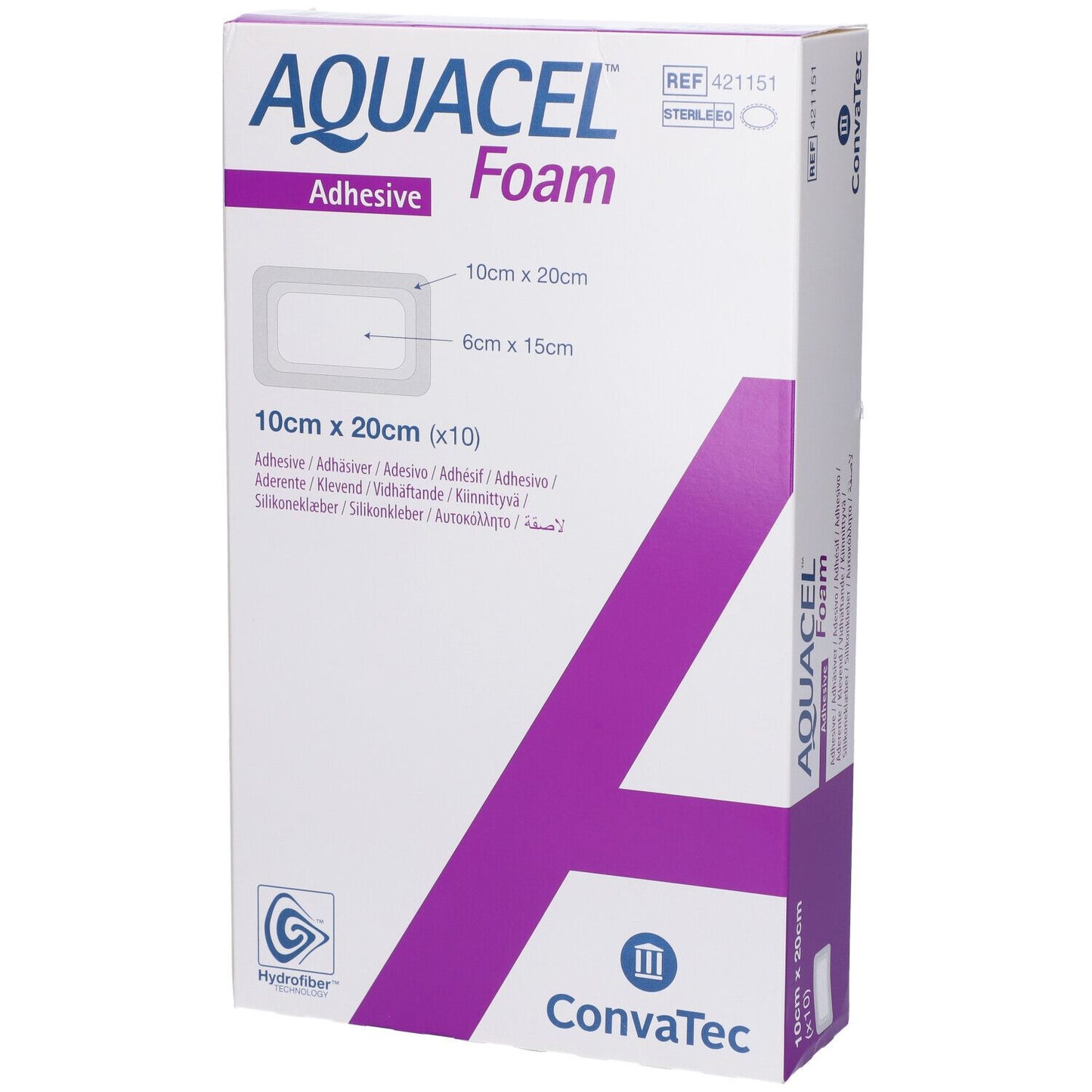 AQUACEL FOAM ADH 10X20 10PZ