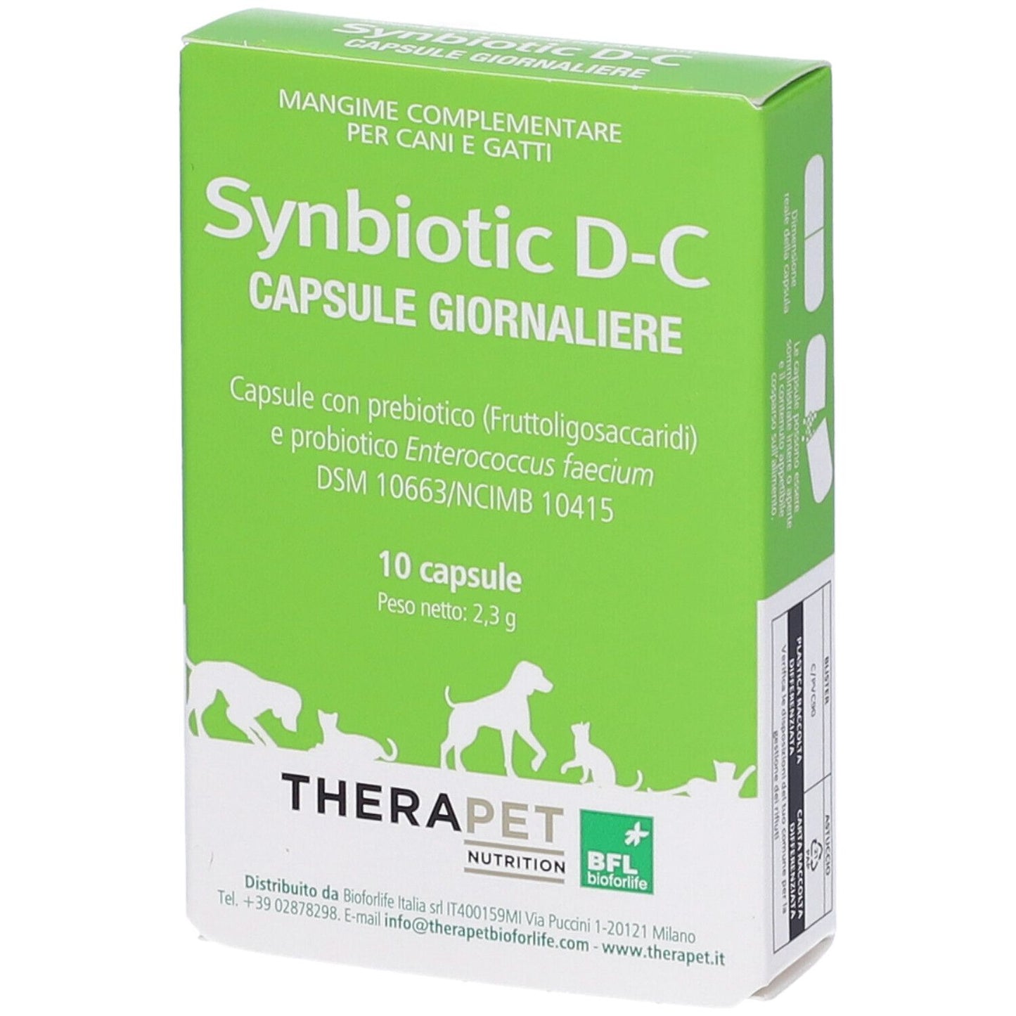 971193661 - SYNBIOTIC D-C THERAPET 10CPS