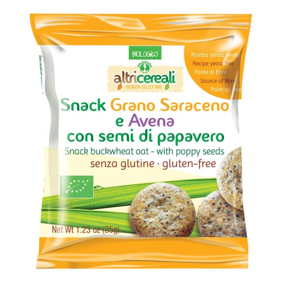 ALTRICEREALI Snack Saraceno e Avena 35gr