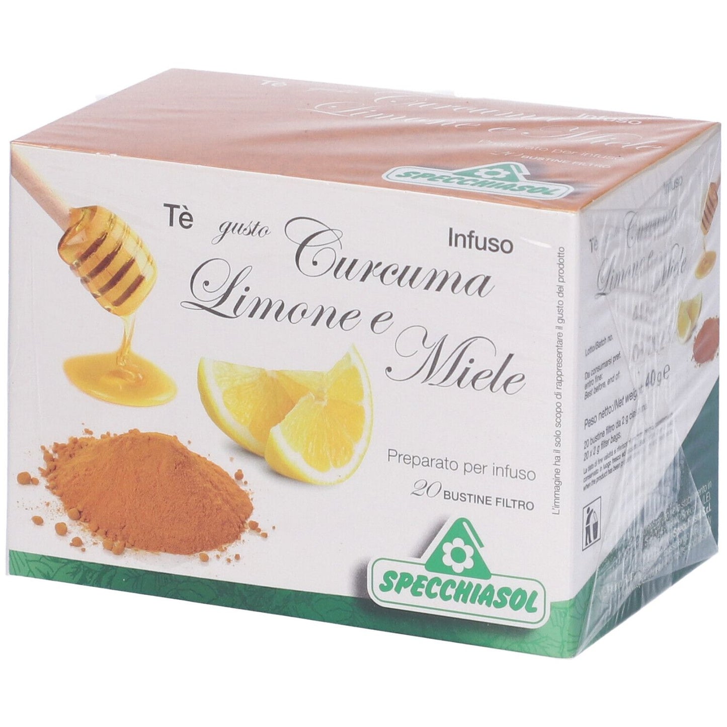 INFUSO TISANA CURC+LIM+MIE 20F