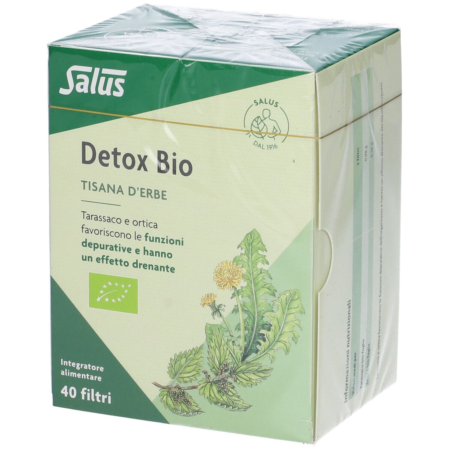 972288942 - DETOX BIO TISANA 40 FILTRI 72G