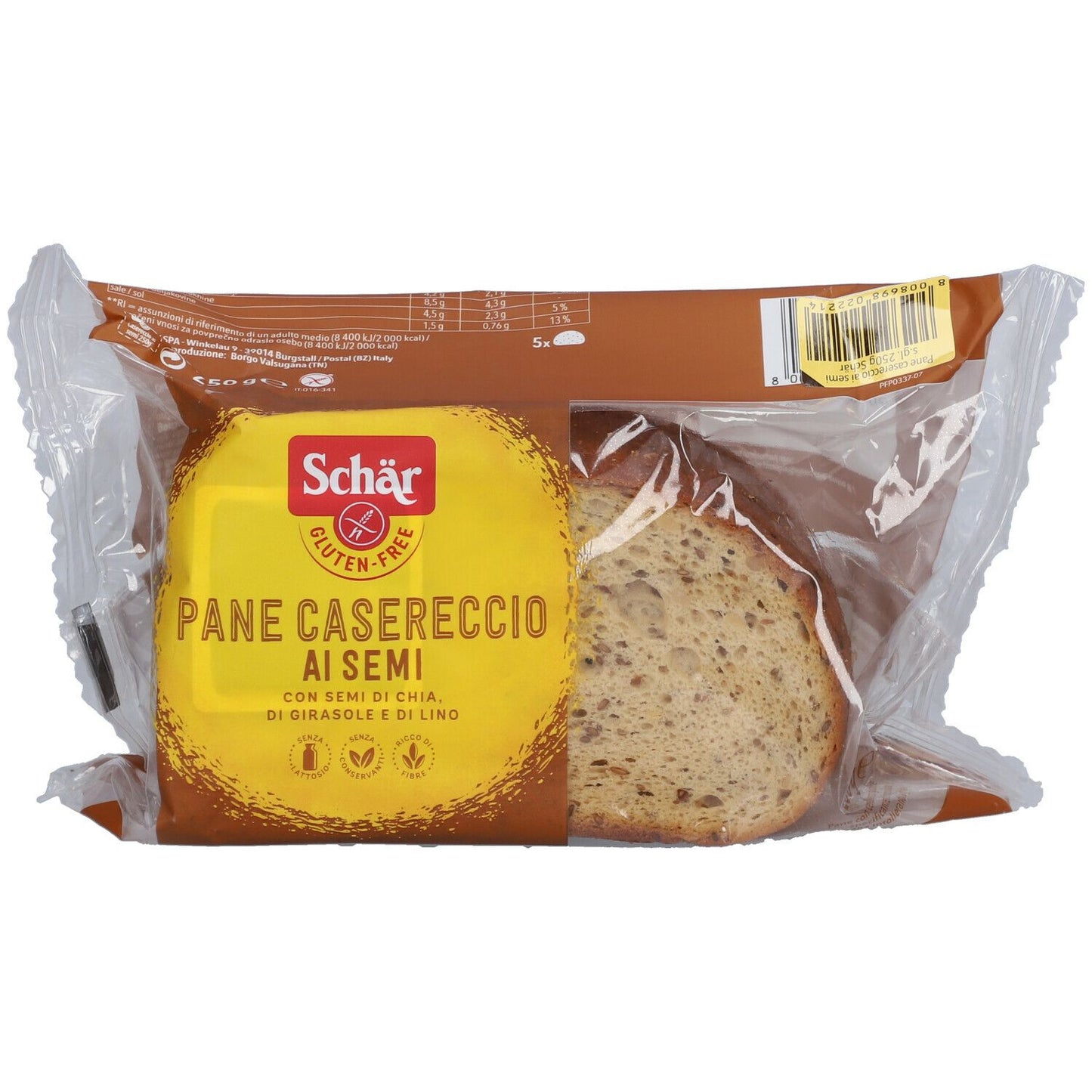 972680514 - SCHAR PANE CASERECCIO SEMI250G