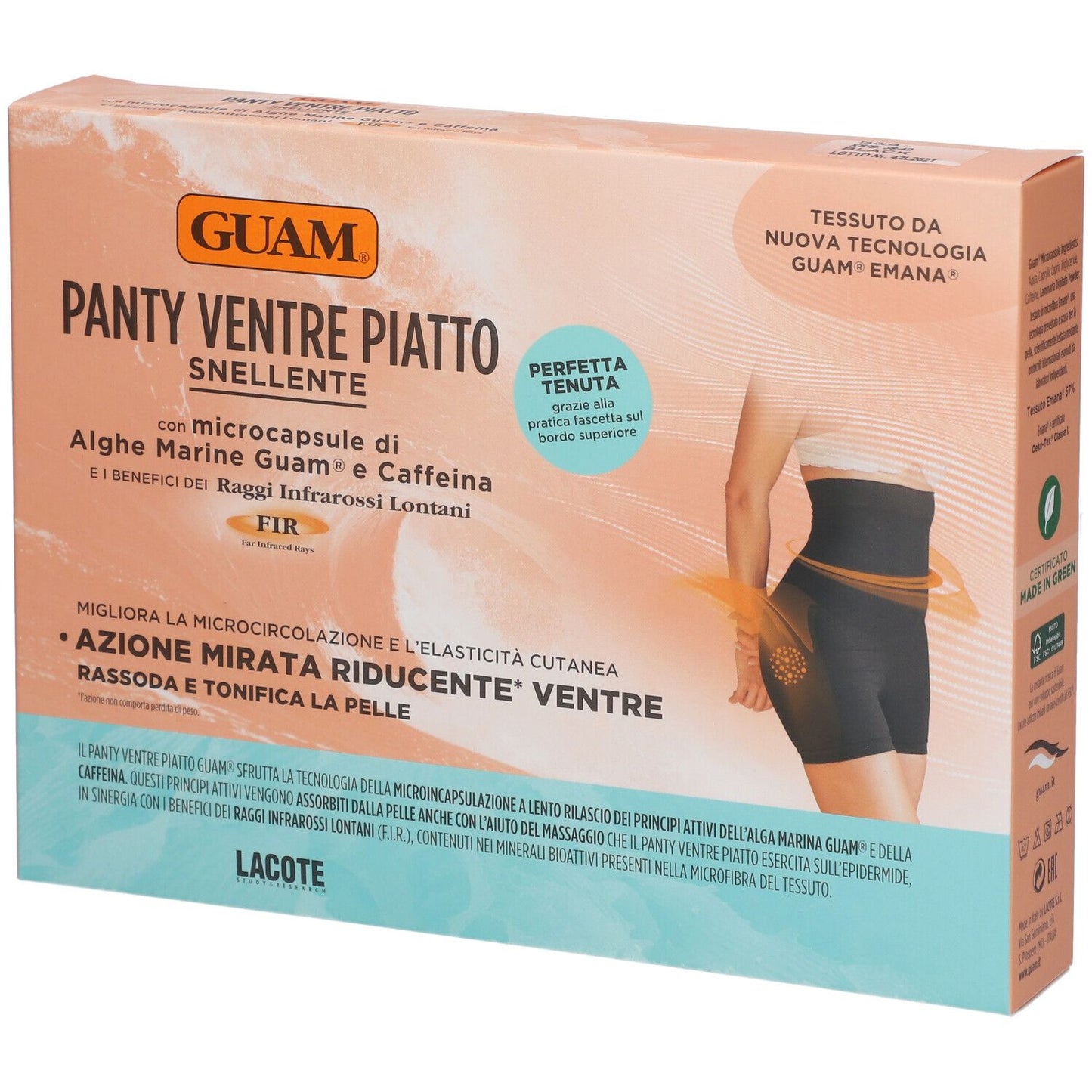 GUAM PANTY VENTRE PIATTO XS-S