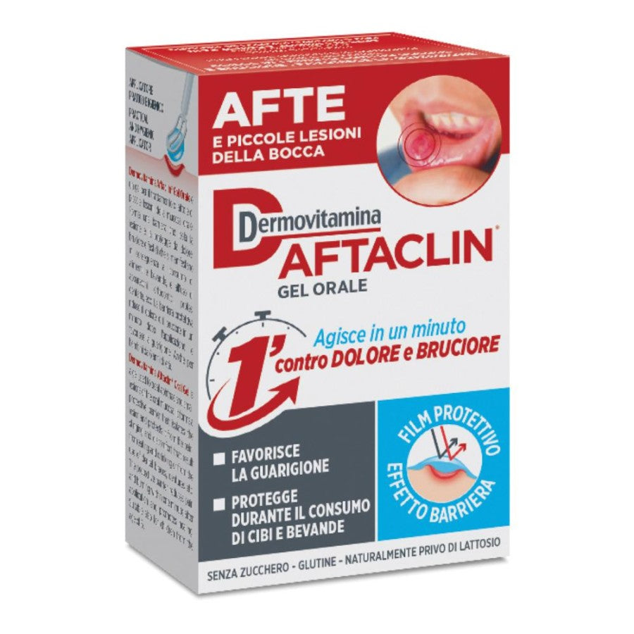 DERMOVITAMINA AFTACLIN GEL ORA