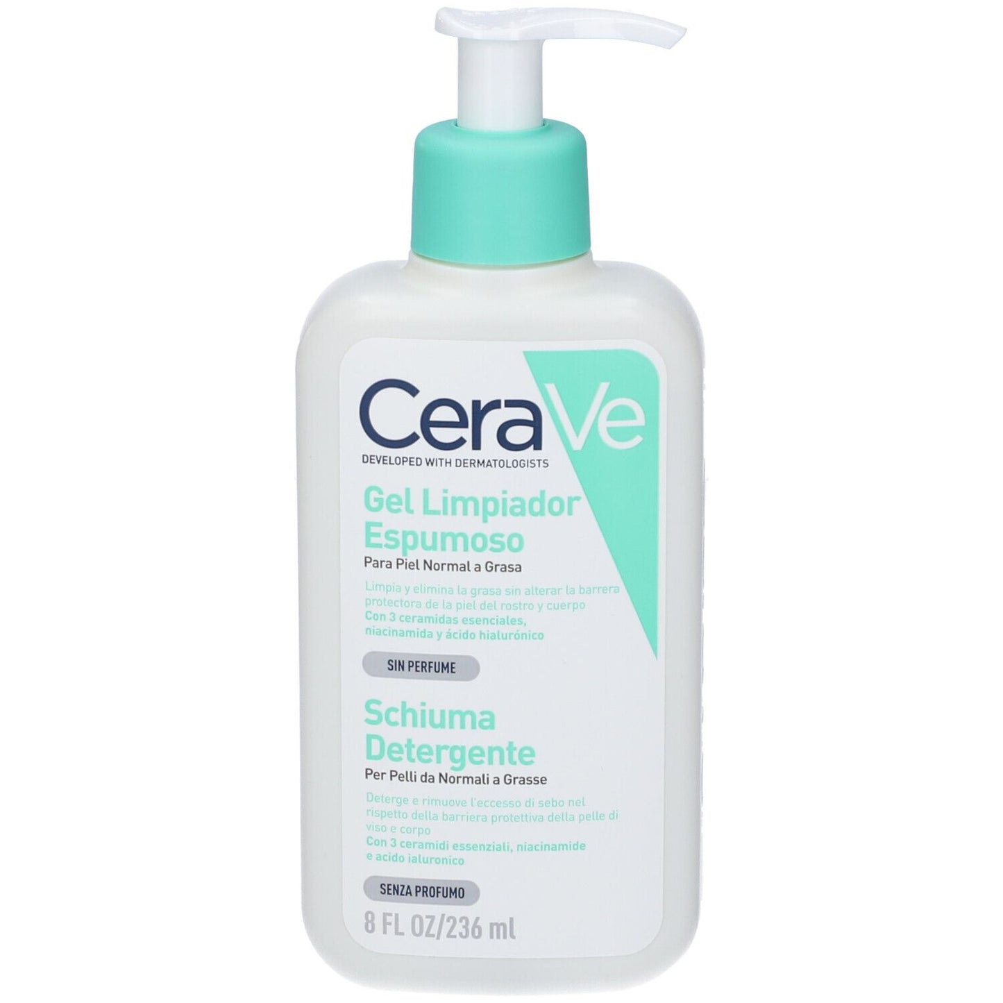 974109187 - CERAVE SCHIUMA VISO 236ML