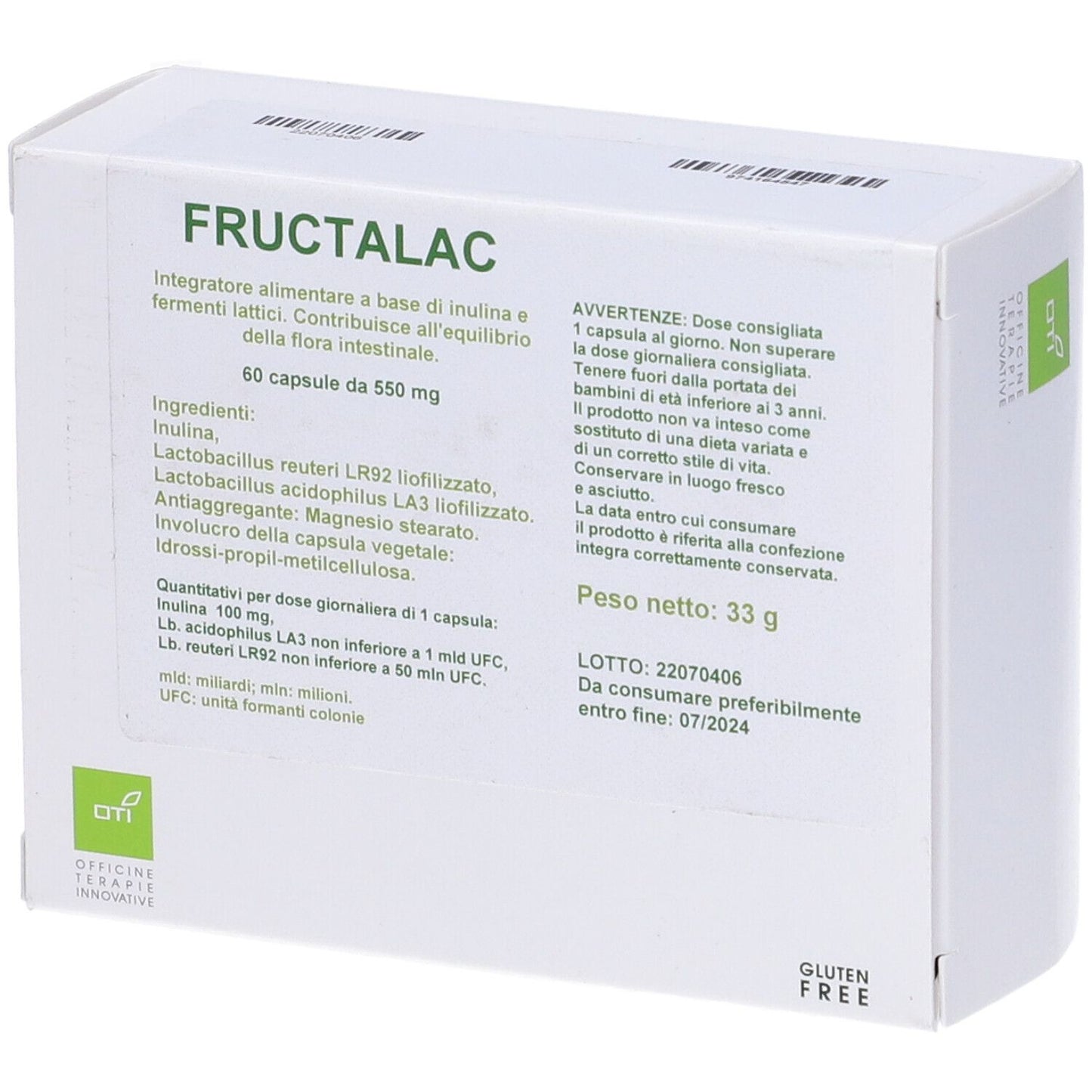 FRUCTALAC 60CPS