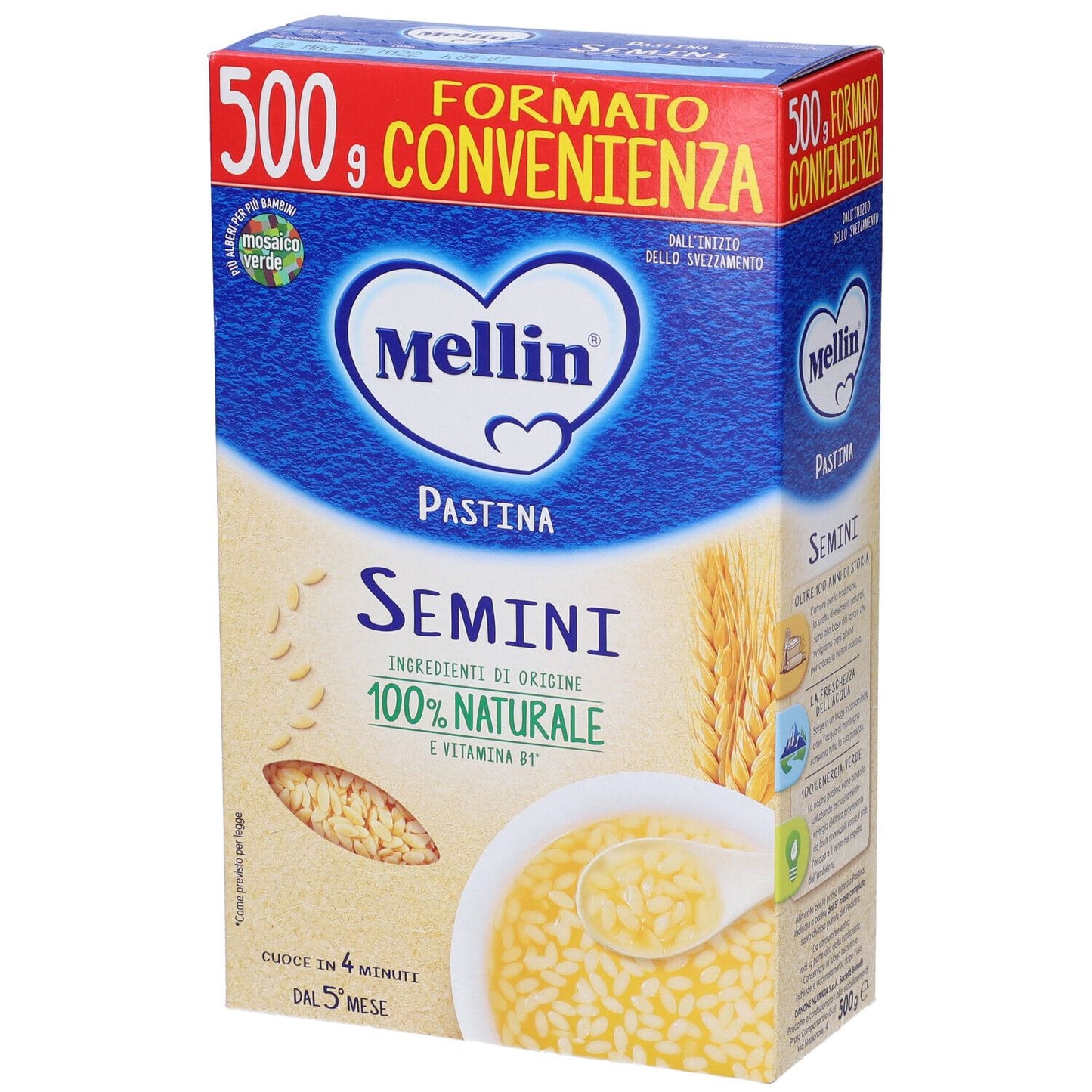 MELLIN Pastina Semini 500g