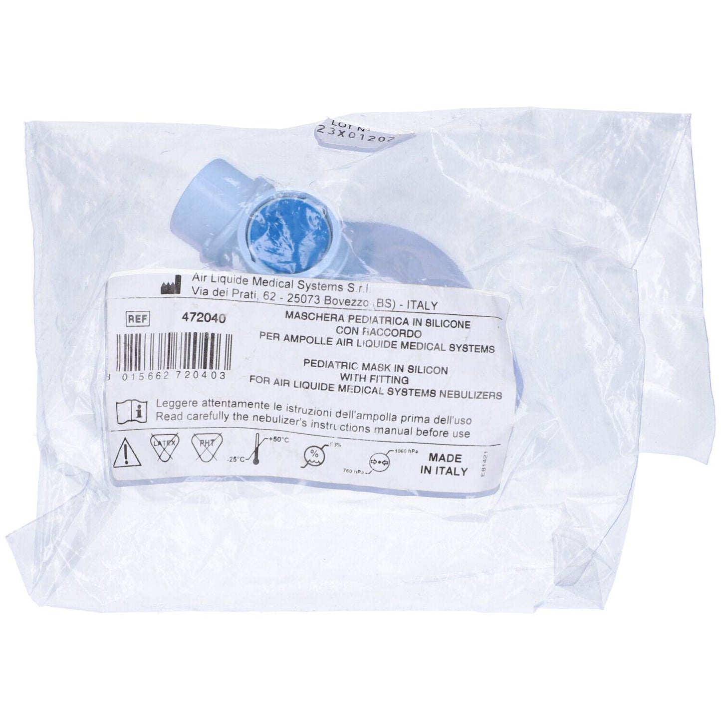 975004197 - MASCHERA PEDIATRICA NEBULA SIL