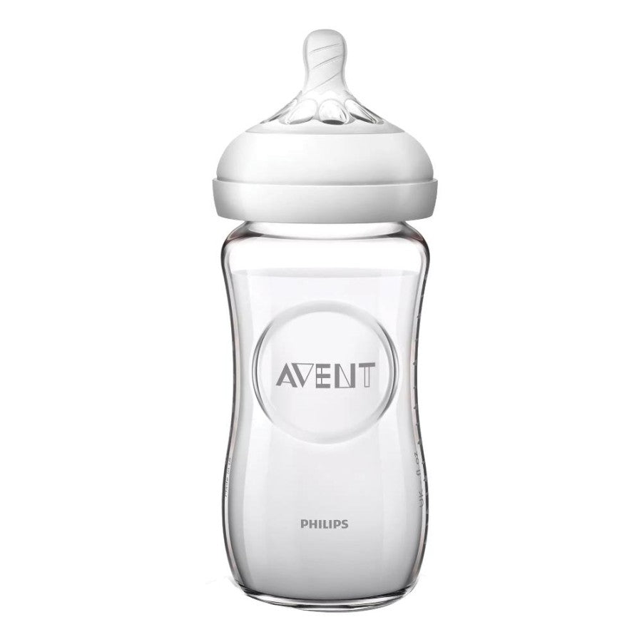 AVENT BIB NAT VETRO 240ML 5317<