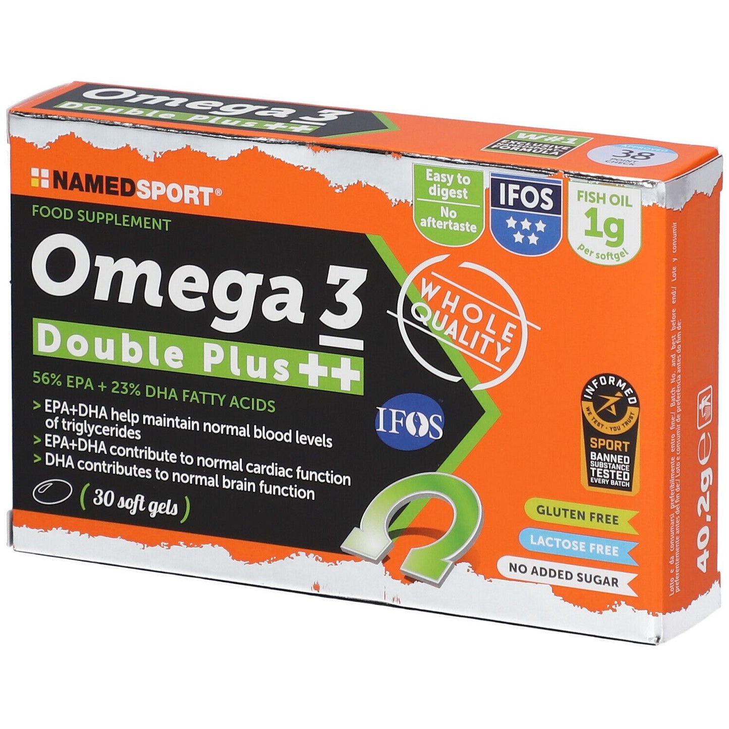 975435645 - OMEGA 3 DOUBLE PLUS 30SOFT G