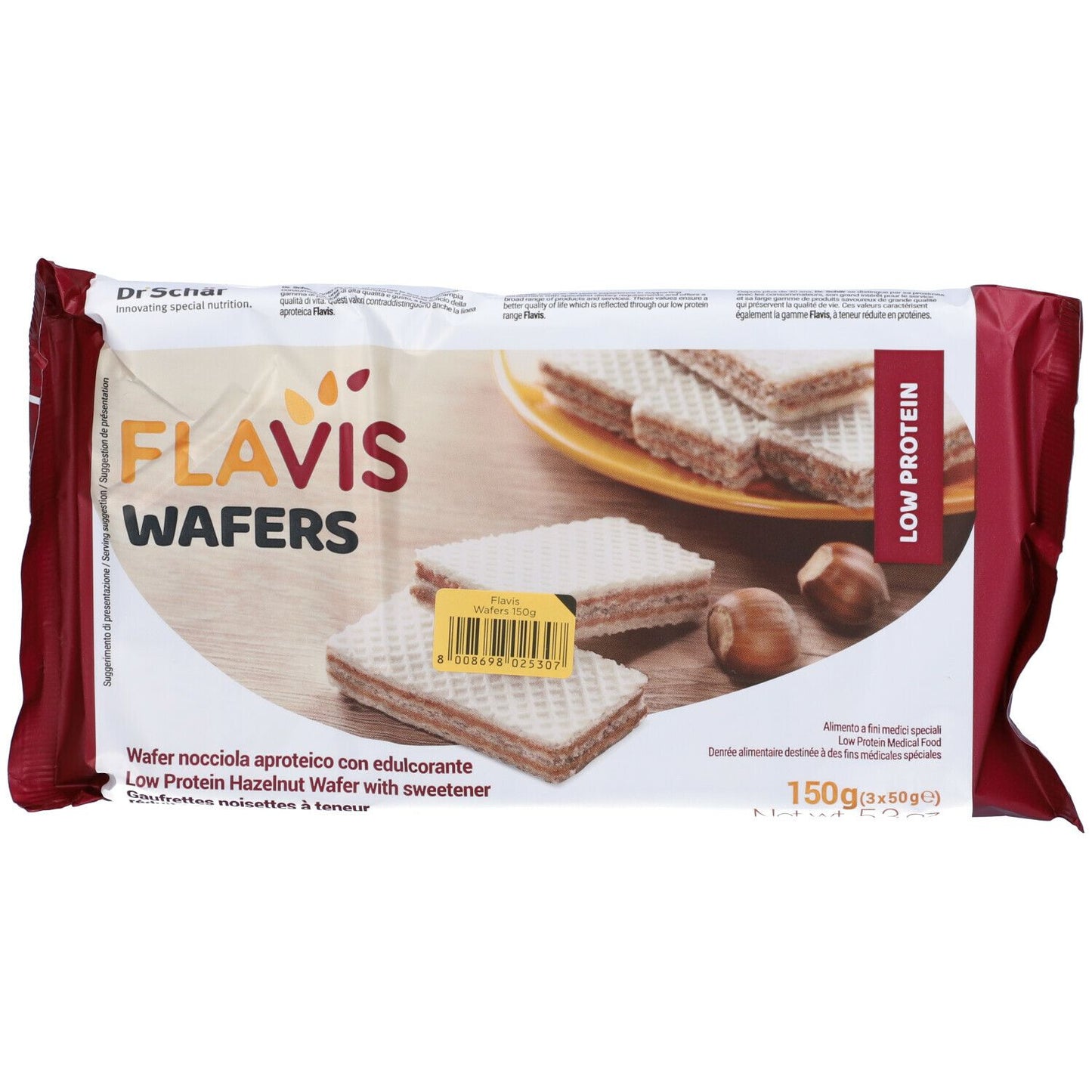 975581392 - MEVALIA FLAVIS WAFER NOCC 150G