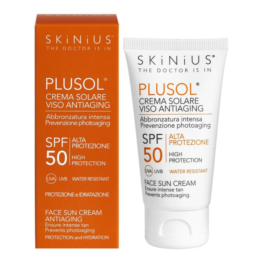 PLUSOL Crema Sol.Viso 50+ 50ml