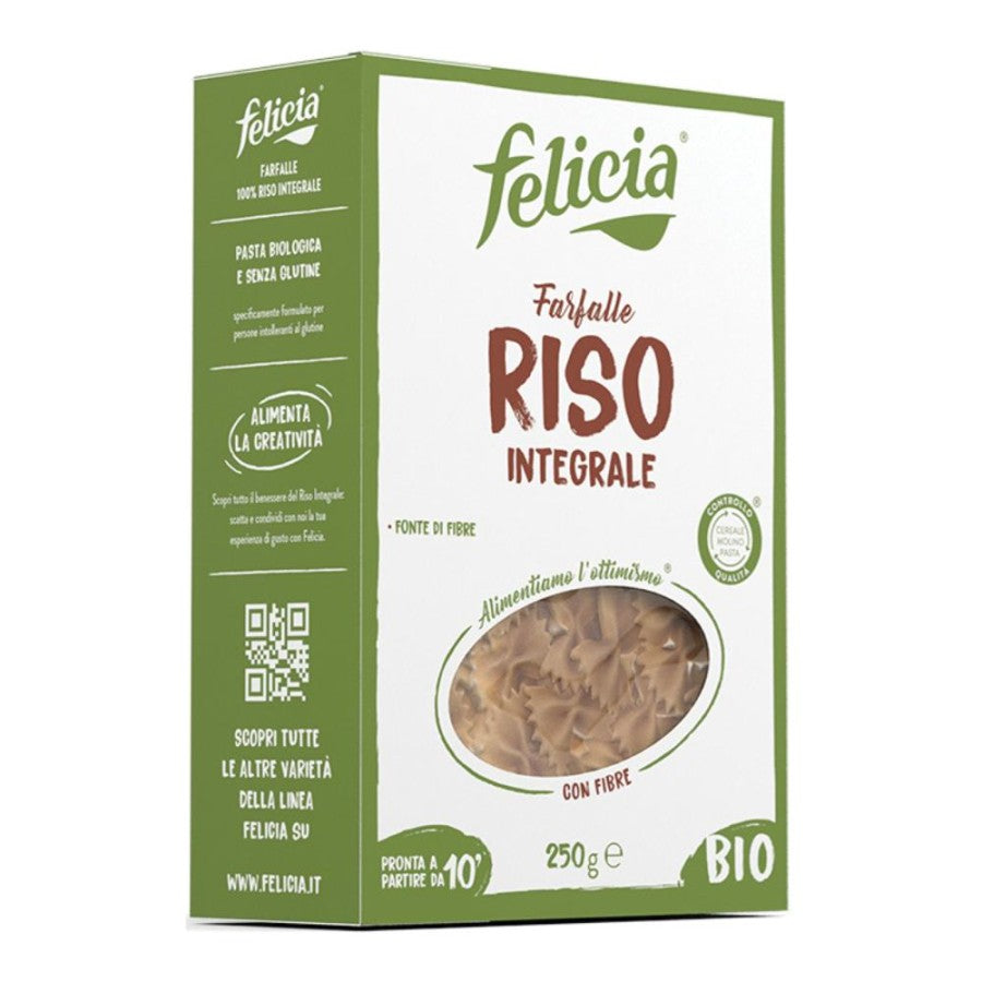 FELICIA BIO Farfalle Riso Integrale 250g