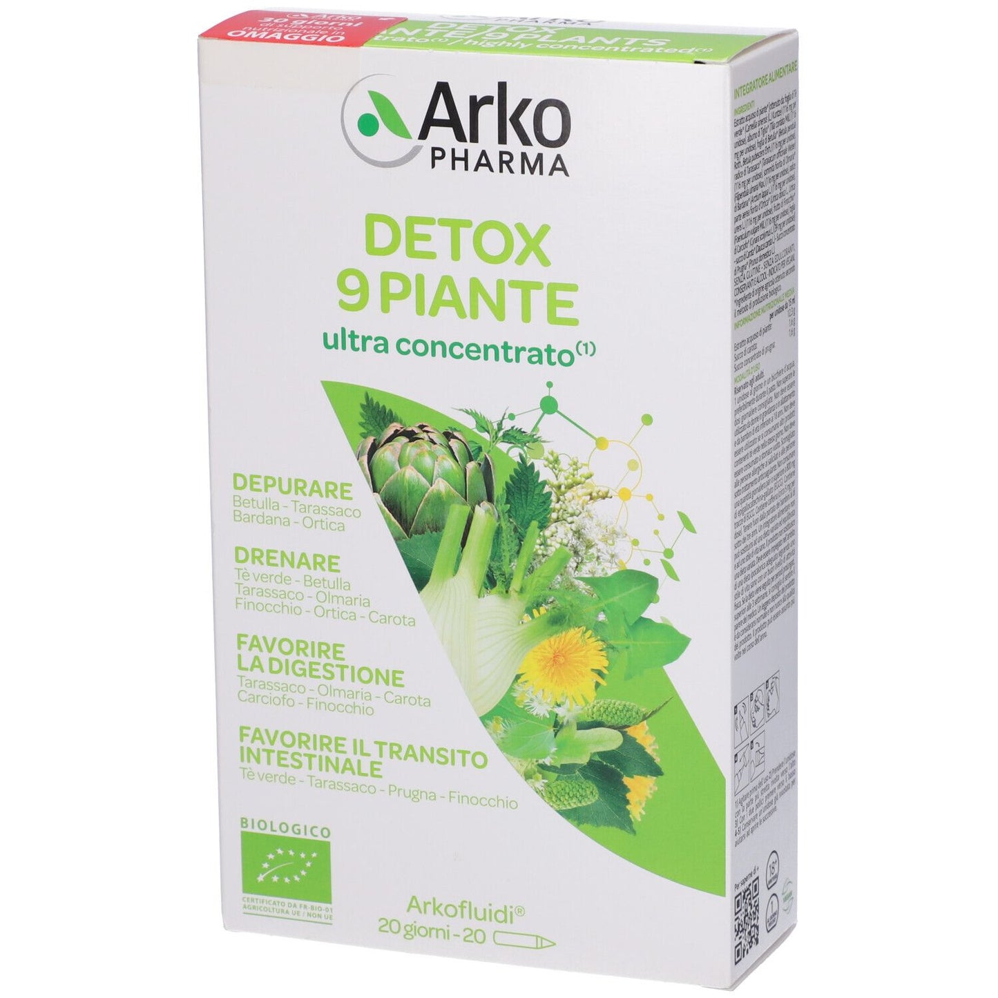 976309536 - ARKOFLUIDI US DETOX BIO 20F