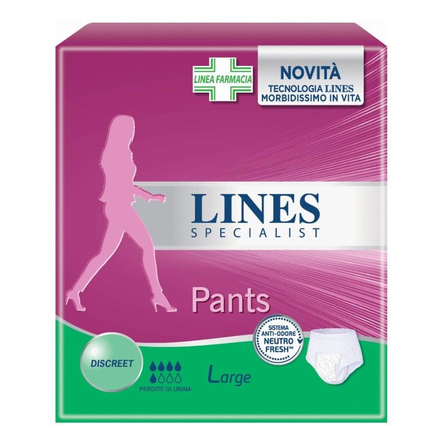 LINES SPECIALIST Pants Discr.L 7pz