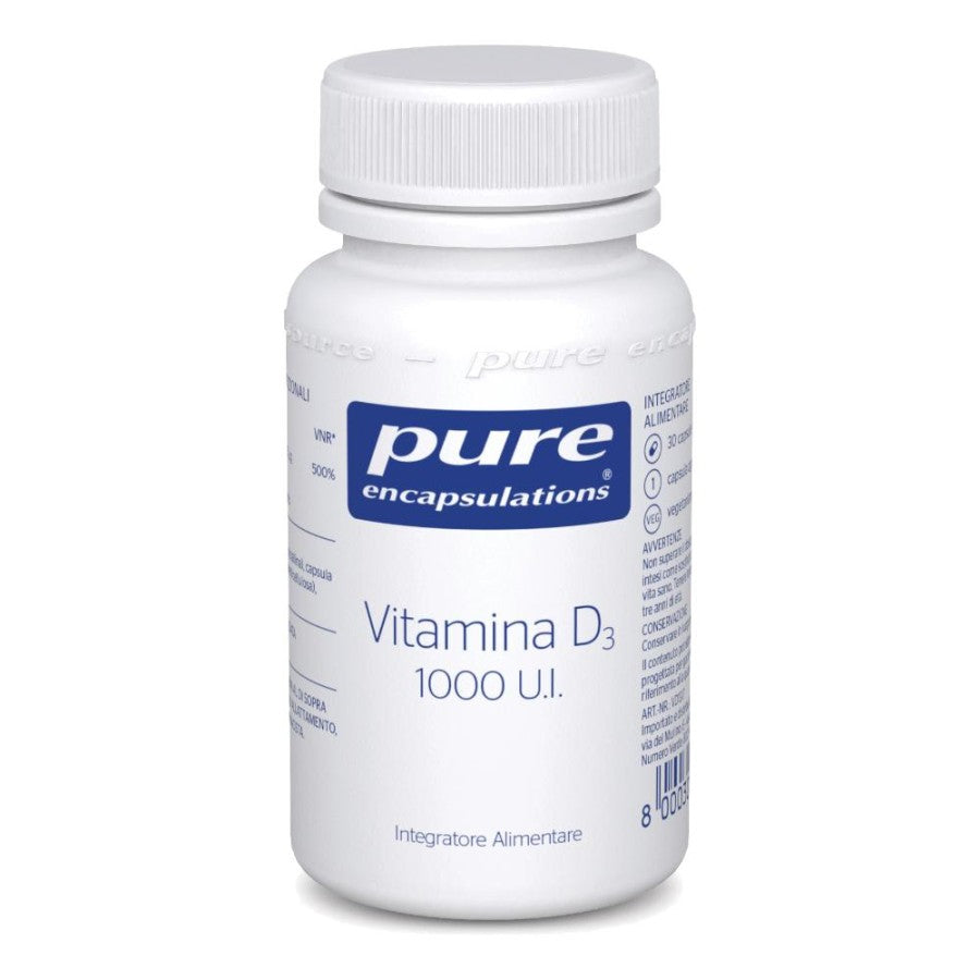 PURE ENCAPSULATIONS Vitamina D3 30Cps