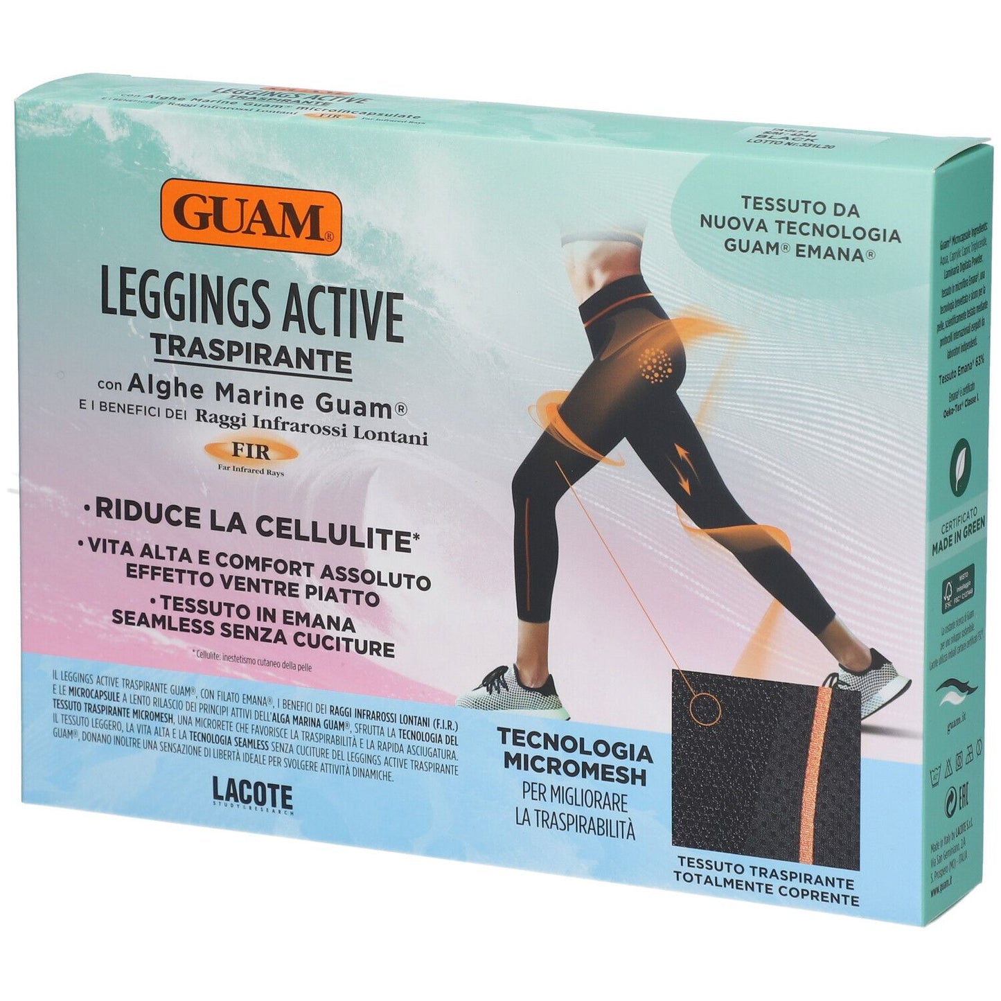 978250241 - GUAM LEGGINGS ACTIVE S M 80LE