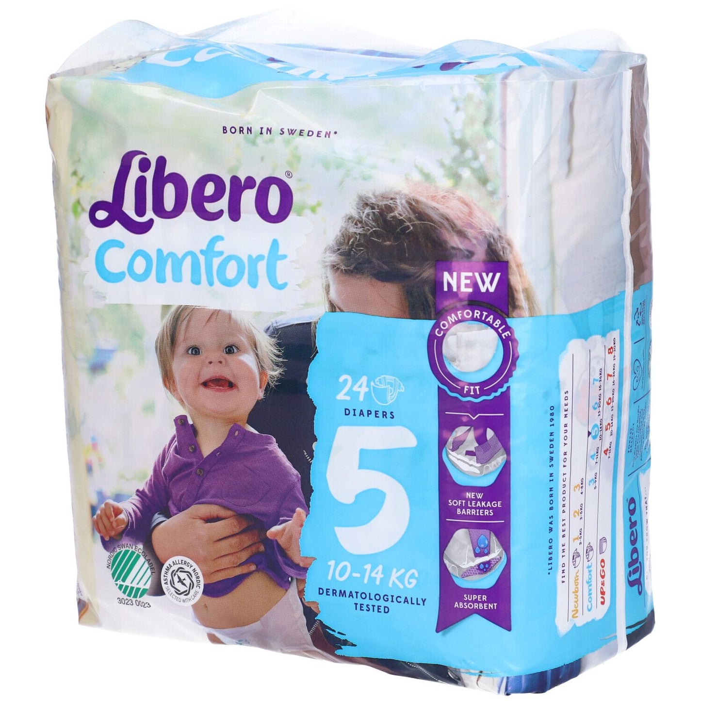 LIBERO COMF 5 PAN 10-14 24P 8305