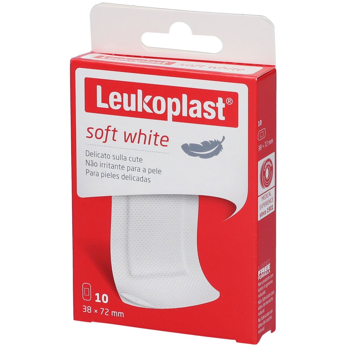 978502920 - LEUKOPLAST SOFT WHITE72X38 10P